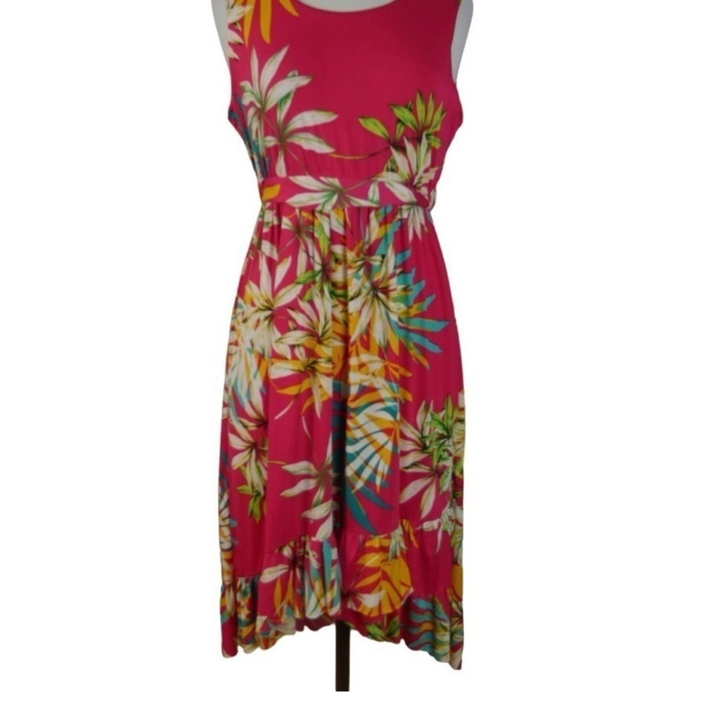 NWT PinkBlush Tropical Pink Sleeveless maternity Dress